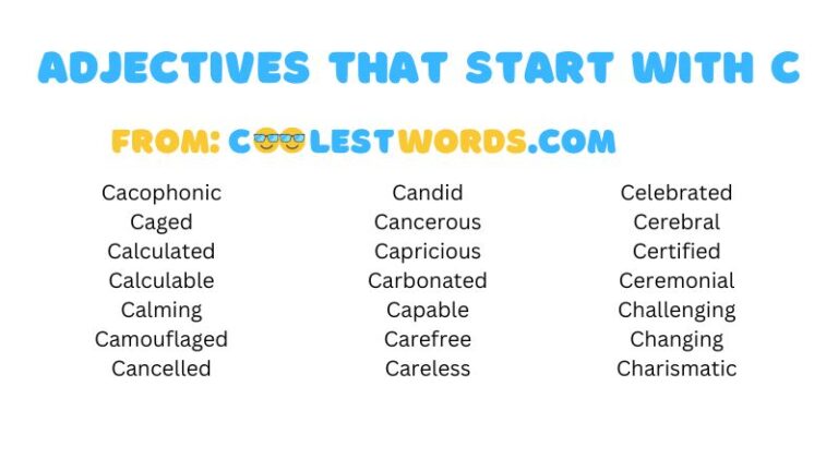 adjectives-that-start-with-c