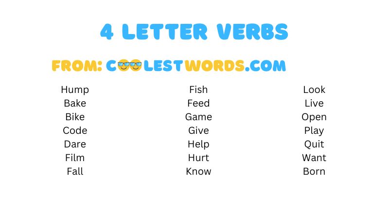 4-letter-verbs