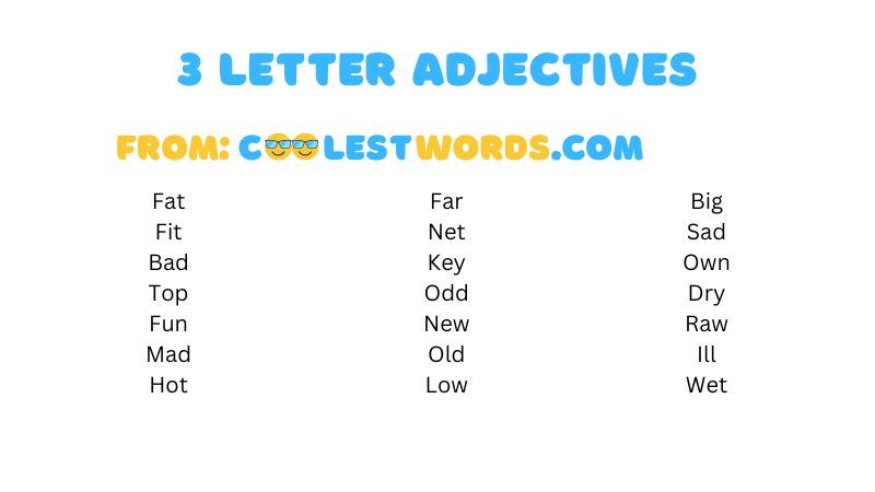 3-letter-adjectives